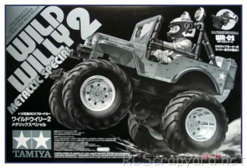 Tamiya Wild Willy 2 Metallic Special