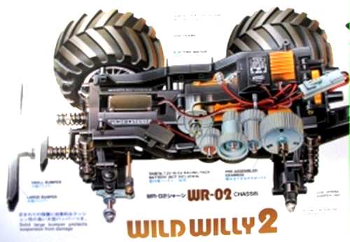 Tamiya Wild Willy 2 Metallic Special Chassis