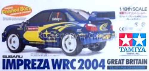 Tamiya Subaru Impreza WRC 2004, Rally of Great Britain