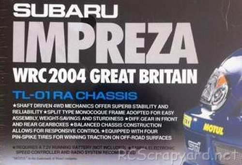 Tamiya Subaru Impreza WRC 2004, Rally of Great Britain Chassis