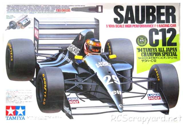 Tamiya Sauber C12 94 Tamiya all Japan Champion Special - F103 # 49592