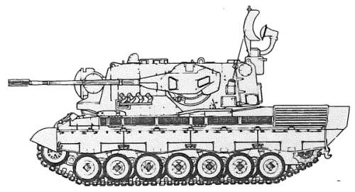 Tamiya Flakpanzer Gepard 56003