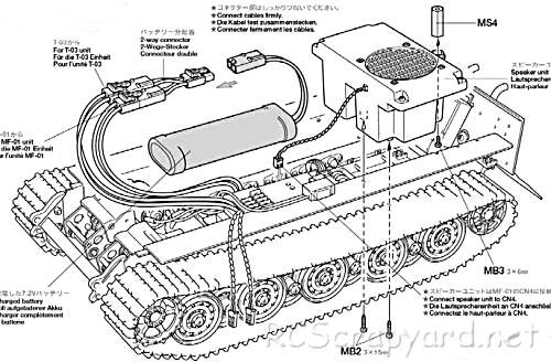 Tamiya King Tiger Chassis