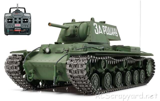 Tamiya Russian Heavy Tank KV-1 - # 56027