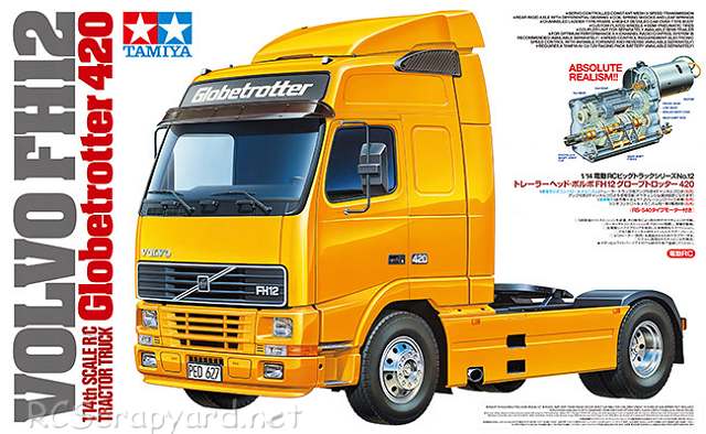 Tamiya Tamiya Volvo FH12 Globetrotter 420