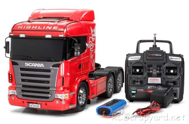 Tamiya Scania R620 6x4 Highline Full Operation Kit