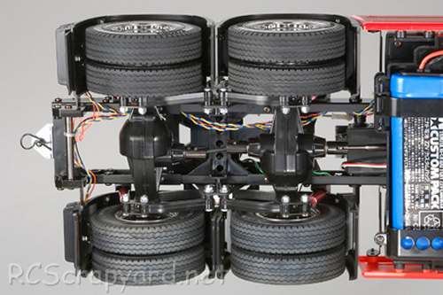 Tamiya Scania R620 6x4 Highline Chassis