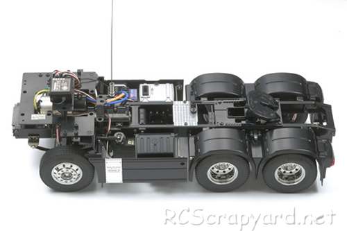 Tamiya MAN TGX 26.540 6x4 XLX Chassis