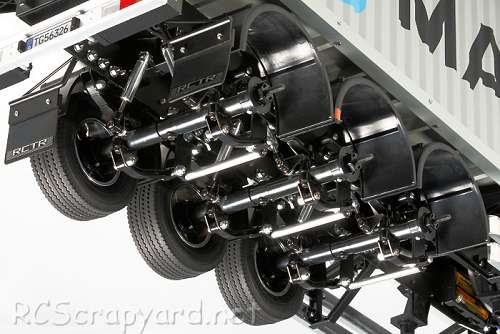 Tamiya Semi Container Trailer Maersk Chassis