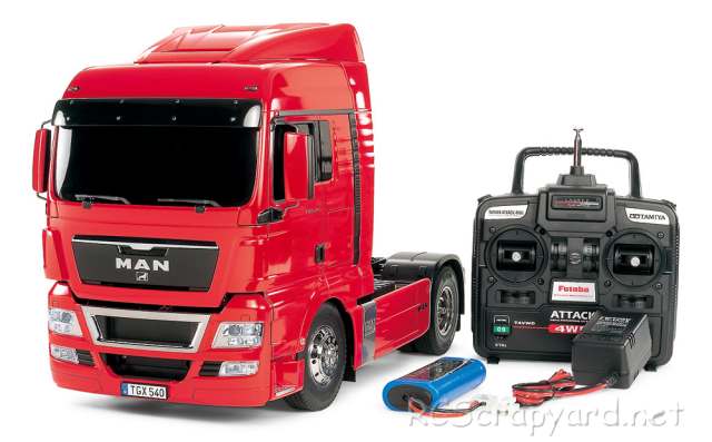 Tamiya MAN TGX 18.540 4x2 XLX - Rosso Edizione - 56331