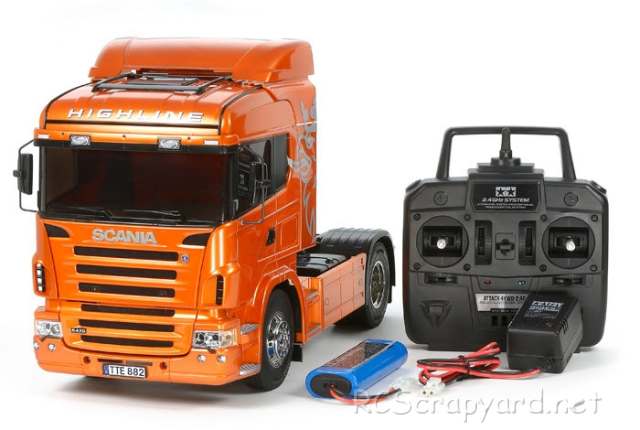 Tamiya Tamiya Scania R470 Highline - Naranja - 56337