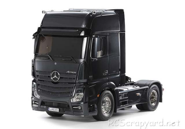 Tamiya Mercedes-Benz Actros 1851 Gigaspace - Zwart - 56342