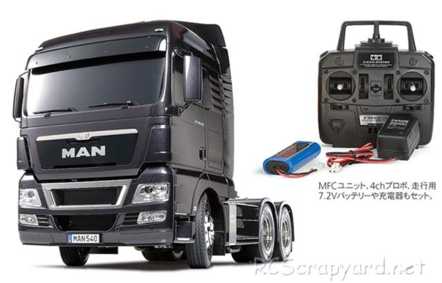 Tamiya MAN TGX 26.540 6x4 XLX - Gunmetal Edizione - 56345