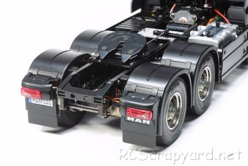 Tamiya MAN TGX 26.540 6x4 XLX Chassis