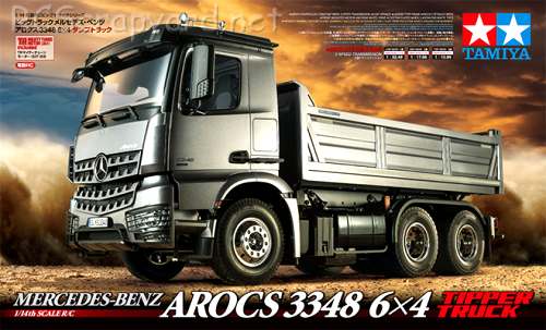 Tamiya Mercedes-Benz Arocs 3348 6x4 Tipper Truck