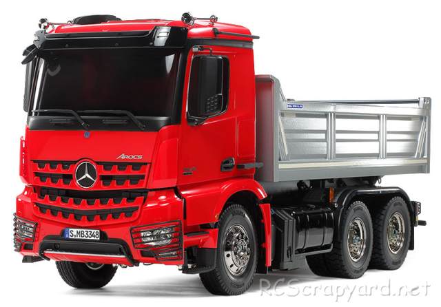 Tamiya Mercedes-Benz Arocs 3348 6x4 Tipper Truck - 56361