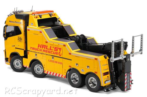 Tamiya Volvo FH16 Globetrotter 750 8x4 Tow Truck Telaio