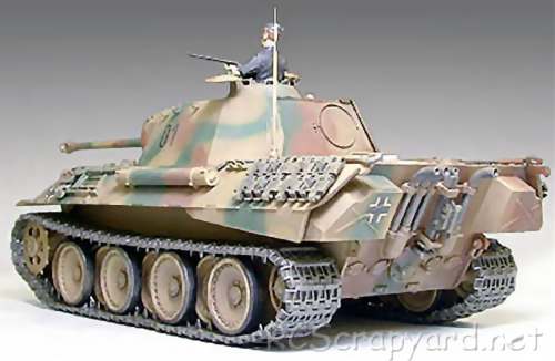 Tamiya German Tank Panther-A 