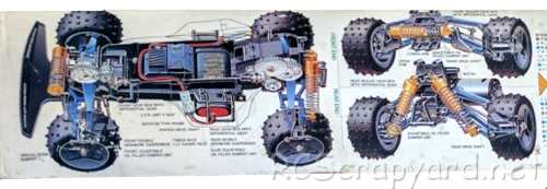 Tamiya Thunder Shot Complete Kit Chassis