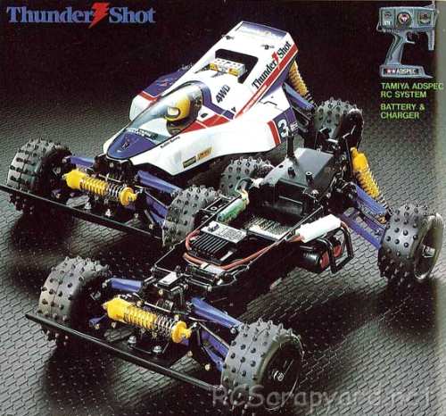 Tamiya Thunder Shot Kit Completo Chassis