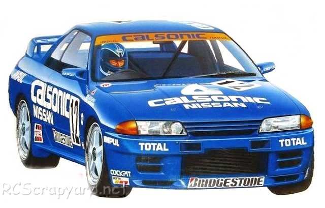 Tamiya Calsonic Skyline GT-R Gr.A Kit Completo - TA-02 # 57003