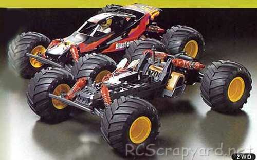 Tamiya Mad Bull Kit Completo Chassis