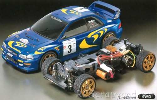 Tamiya Subaru Impreza WRC Complete Kit Chassis