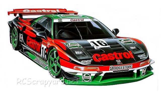 Tamiya Castrol Mugen NSX Complete Kit - TL-01 # 57012