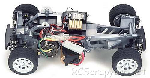 Tamiya Rover Mini Cooper Racing Complete Kit Chassis