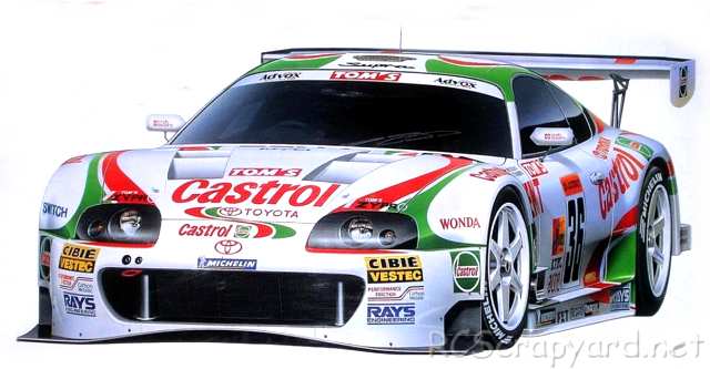 Tamiya Castrol Tom's Supra 2000 Kit Completo - TL-01 # 57021