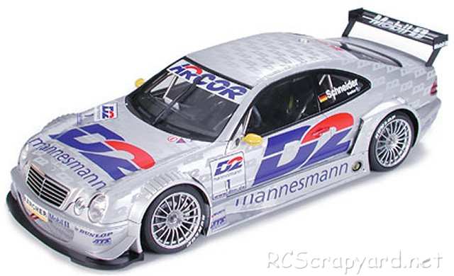 Tamiya Mercedes Benz CLK DTM 2000 Team D2 Complete Kit - TL-01 # 57022