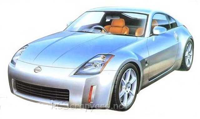 Tamiya Nissan 350Z Kit Completo - TL-01 # 57027