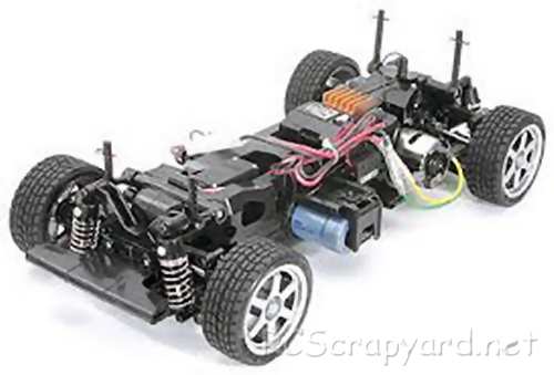 Tamiya Nissan 350Z Complete Kit Chassis