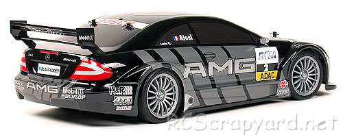 Tamiya CLK DTM 2002 AMG Mercedes Complete Kit Chassis