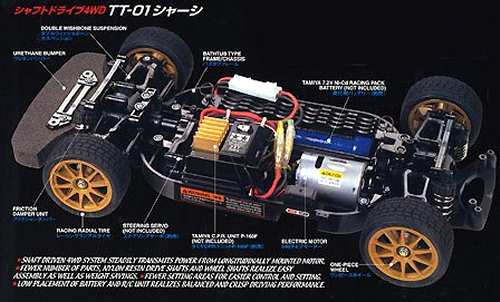 Tamiya Subaru Impreza WRC 2003 Kit Completo Chassis