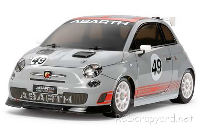 Tamiya Abarth 500 Assetto Corse Kit Completo - M-05 # 57038