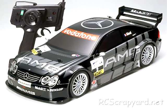 57719 • Tamiya XB CLK DTM 2002 AMG Mercedes • TT-01 • (Radio