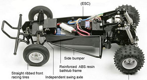 Tamiya XB The Hornet Chassis