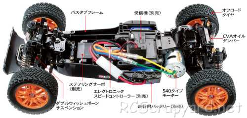 Tamiya DF-01 Chassis