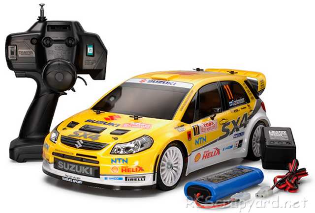 Tamiya XB Suzuki SX4 WRC - TT-01E # 57777