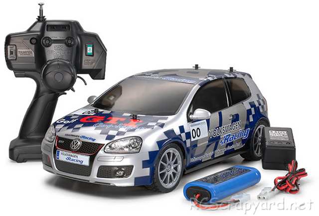 Tamiya XB Volkswagen Golf GTI Cup Car - TT-01E # 57778