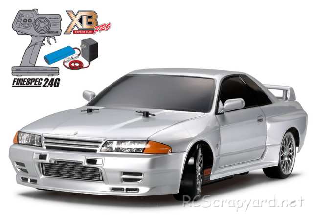 Tamiya XB Nissan Skyline GT-R (R32) - Drift Spec - TT-01D # 57783