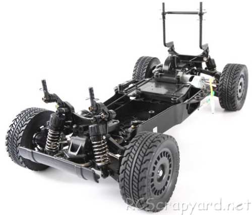 Tamiya Mitsubishi Racing Lancer DF-01 Chassis