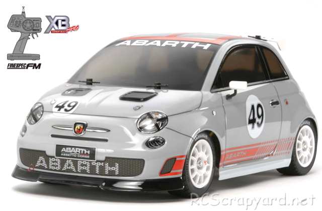 Tamiya XB Abarth 500 Assetto Corse - M-05 # 57798