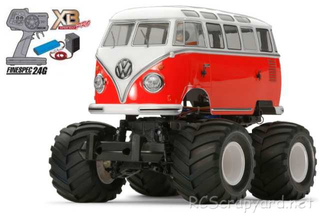 Tamiya XB Volkswagen Type 2 Wheelie (T1) - WR-02 # 57826