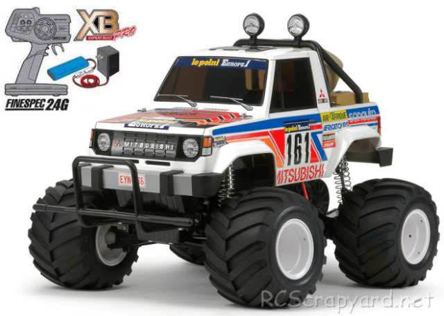 Tamiya XB Mitsubishi Montero Wheelie - CW-01 # 57831