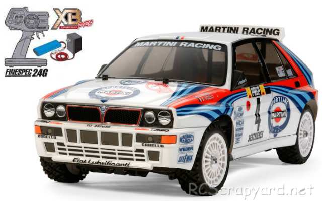 Tamiya XB Lancia Delta Integrale - TT-02 # 57858