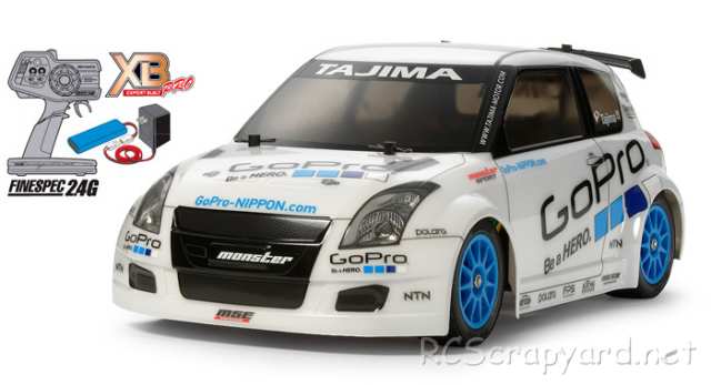 Tamiya XB GoPro Monster Sport Super Swift - M-05 # 57868