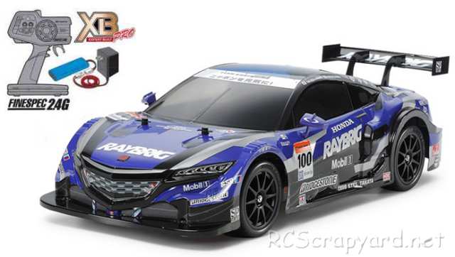 Tamiya XB Raybrig NSX Concept-GT - TT-01E # 57878