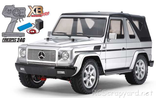 Tamiya XB Mercedes Benz G-320 Cabrio - Argento - MF-01X # 57898